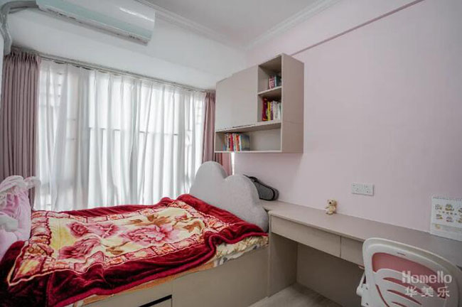 115㎡江門松鶴新城現代風,格局大氣寬敞,內飾清新簡約的實用戶型